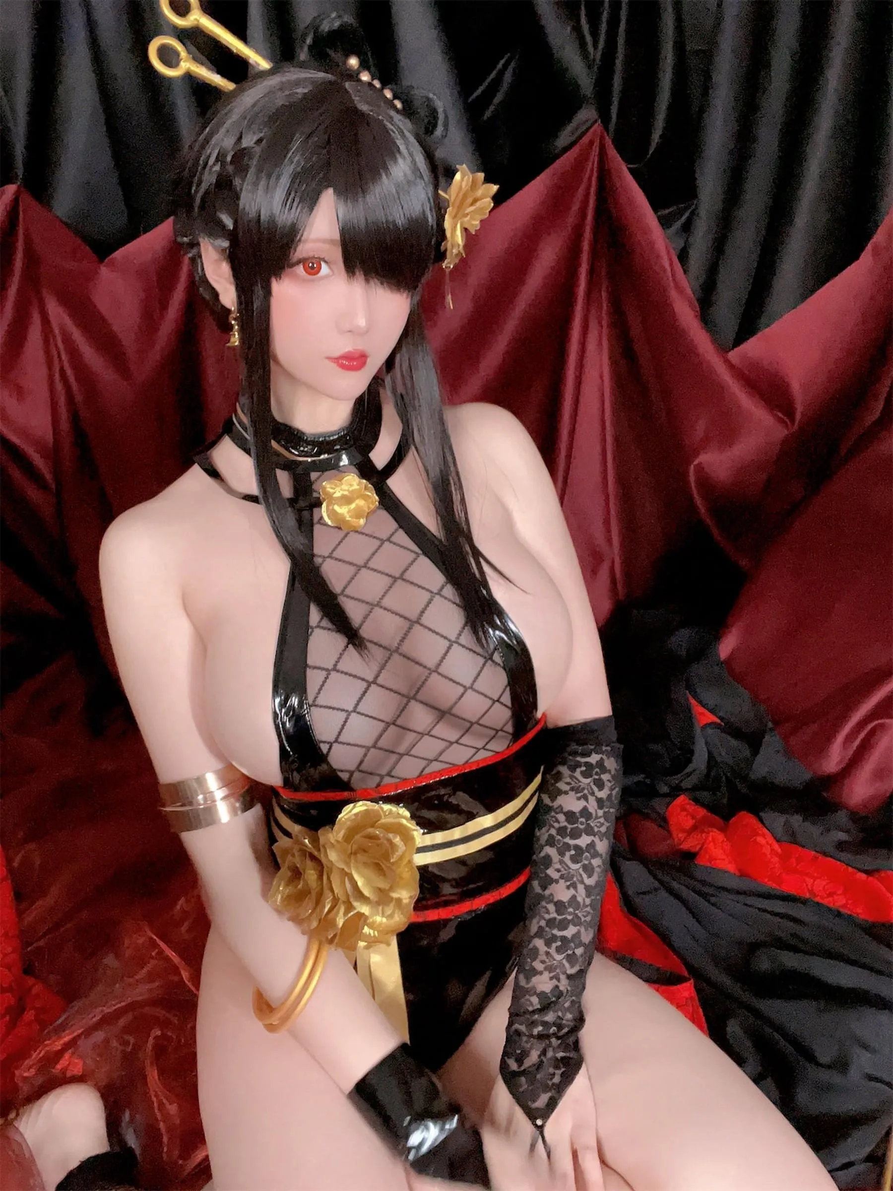星之迟迟 – NO.138 约尔圣诞3 同人和风战斗服 [79P]插图8